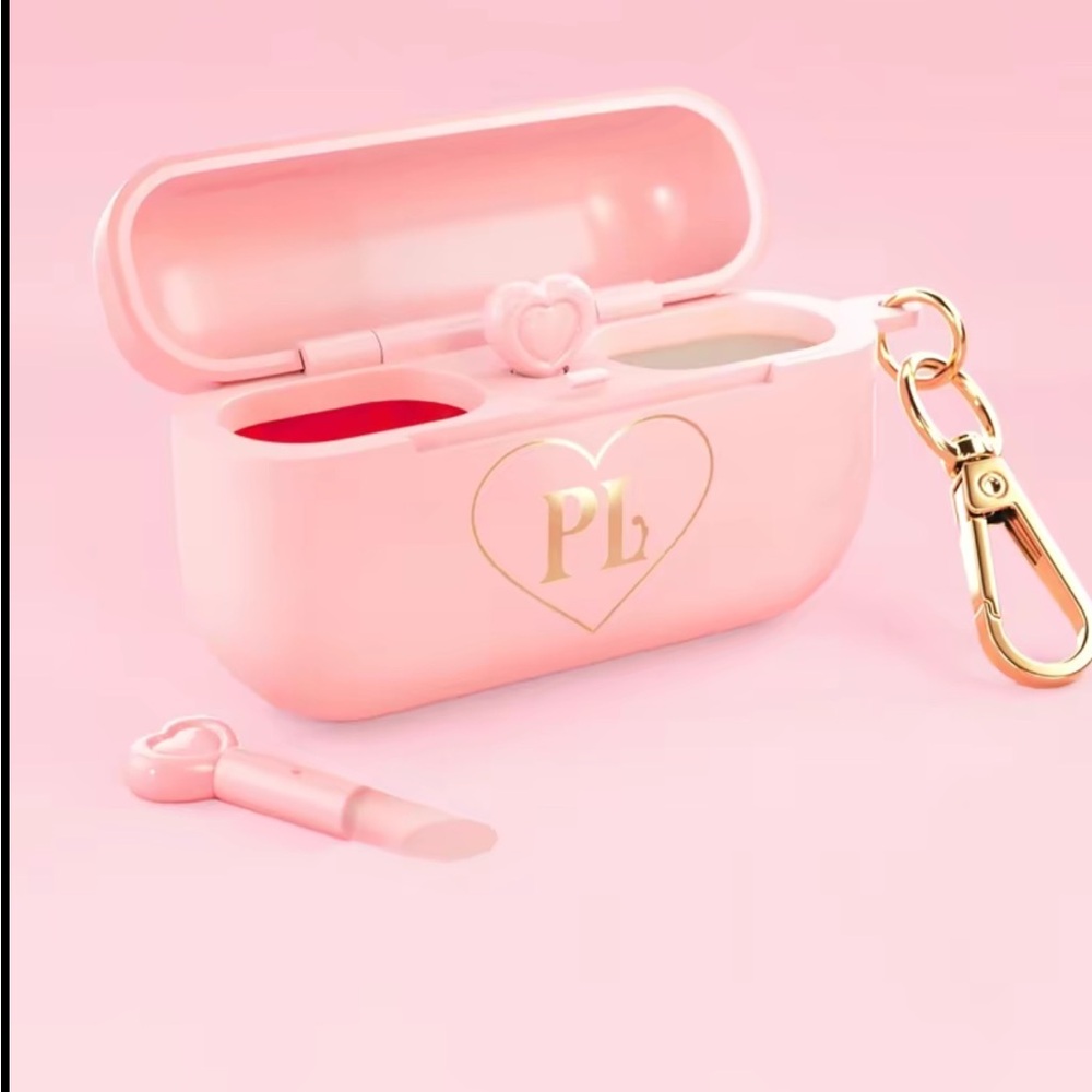 P. Louise.  Kiss Keeper Lip Pods.  New. Pink. Super cute!!!